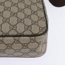 GUCCI GG Supreme Shoulder Bag PVC Beige Gold 201448 Auth ep11234-14