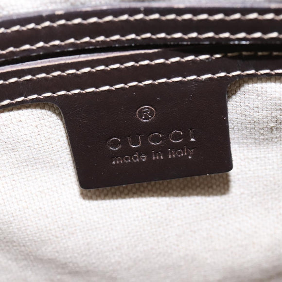 GUCCI GG Supreme Shoulder Bag PVC Beige Gold 201448 Auth ep11234