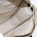 GUCCI GG Supreme Shoulder Bag PVC Beige Gold 201448 Auth ep11234-18