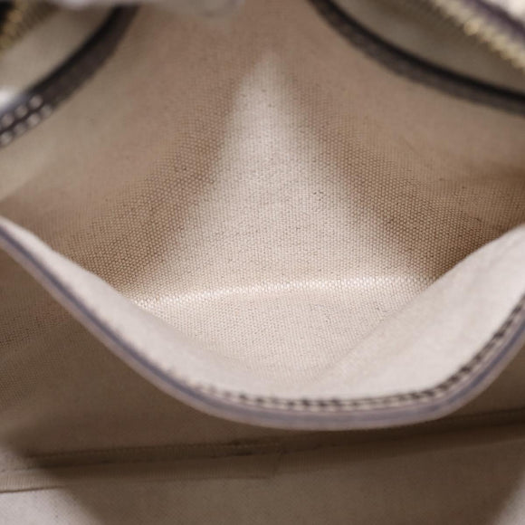 GUCCI GG Supreme Shoulder Bag PVC Beige Gold 201448 Auth ep11234