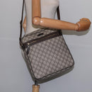 GUCCI GG Supreme Shoulder Bag PVC Beige Gold 201448 Auth ep11234-21