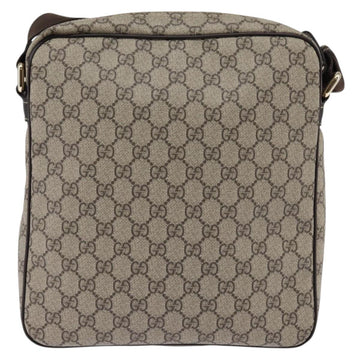 GUCCI GG Supreme Shoulder Bag PVC Beige Gold 201448 Auth ep11234 - 0