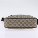 GUCCI GG Supreme Shoulder Bag PVC Beige Gold 201448 Auth ep11234-5