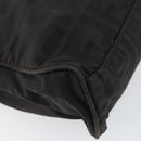 FENDI Zucca Canvas Hand Bag Black Auth ep11239-14