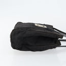 FENDI Zucca Canvas Hand Bag Black Auth ep11239-3