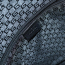 GUCCI Shoulder Bag Canvas Black Auth ep11240-20