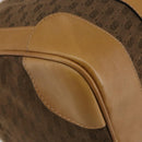 GUCCI Micro GG Canvas Boston Bag Beige Gold Auth ep11245-16