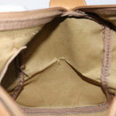 GUCCI Micro GG Canvas Boston Bag Beige Gold Auth ep11245-18