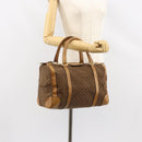 GUCCI Micro GG Canvas Boston Bag Beige Gold Auth ep11245-19