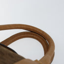 GUCCI Micro GG Canvas Boston Bag Beige Gold Auth ep11245-8