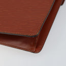 LOUIS VUITTON Epi Monceau 28 Hand Bag Brown M52123 LV Auth ep11246-15