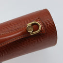 LOUIS VUITTON Epi Monceau 28 Hand Bag Brown M52123 LV Auth ep11246-17