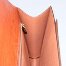 LOUIS VUITTON Epi Monceau 28 Hand Bag Brown M52123 LV Auth ep11246-21