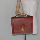 LOUIS VUITTON Epi Monceau 28 Hand Bag Brown M52123 LV Auth ep11246-24