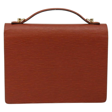 LOUIS VUITTON Epi Monceau 28 Hand Bag Brown M52123 LV Auth ep11246 - 0