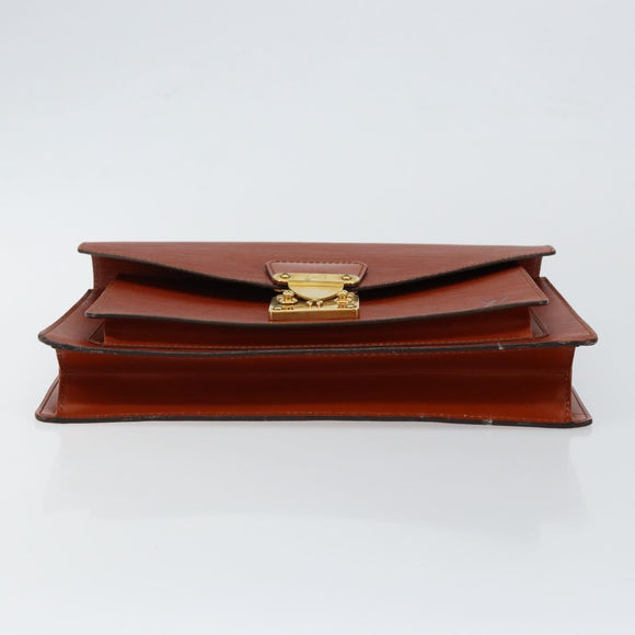 LOUIS VUITTON Epi Monceau 28 Hand Bag Brown M52123 LV Auth ep11246