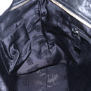 GUCCI GG Canvas Guccissima Shoulder Bag Leather Black Gold 201446 Auth ep11249-20