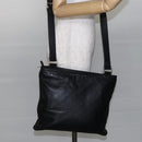 GUCCI GG Canvas Guccissima Shoulder Bag Leather Black Gold 201446 Auth ep11249-22