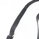 GUCCI GG Canvas Guccissima Shoulder Bag Leather Black Gold 201446 Auth ep11249-8