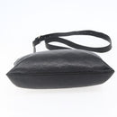 GUCCI GG Canvas Guccissima Shoulder Bag Leather Black Gold 201446 Auth ep11249-5