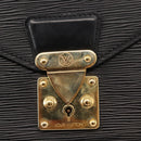 LOUIS VUITTON Epi Monceau 28 Hand Bag Black M52122 LV Auth ep11252-17