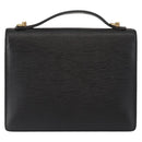 LOUIS VUITTON Epi Monceau 28 Hand Bag Black M52122 LV Auth ep11252-2
