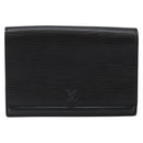 LOUIS VUITTON Epi Pochette Ceinture Waist Bag Black M52602 LV Auth ep11253-13
