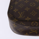 LOUIS VUITTON Monogram Saint Cloud GM Shoulder Bag M51242 LV Auth ep11266-17