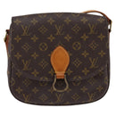 LOUIS VUITTON Monogram Saint Cloud GM Shoulder Bag M51242 LV Auth ep11266-13