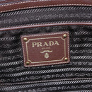 PRADA Tote Bag Nylon Khaki Gold Auth ep11268-18