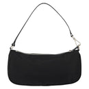 PRADA Accessoire Pouch Nylon Schwarz Silber Auth ep11271-2