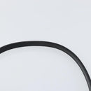 PRADA Accessoire Pouch Nylon Schwarz Silber Auth ep11271-8
