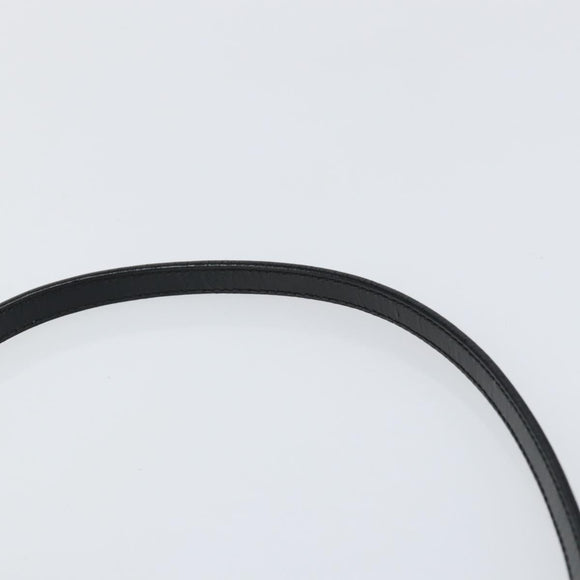 PRADA Accessoire Pouch Nylon Schwarz Silber Auth ep11271
