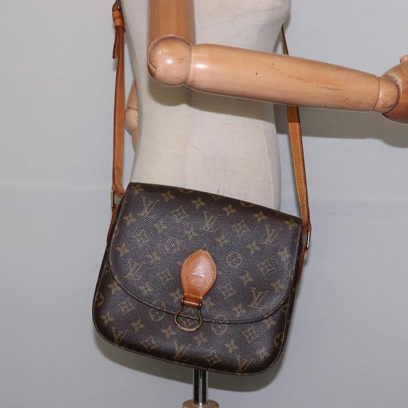 LOUIS VUITTON Monogram Saint Cloud GM Shoulder Bag M51242 LV Auth ep11273