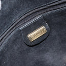 GUCCI Interlocking Shoulder Bag Leather Black Gold 007 58 0093 Auth ep11276-19