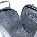 GUCCI Interlocking Shoulder Bag Leather Black Gold 007 58 0093 Auth ep11276-21