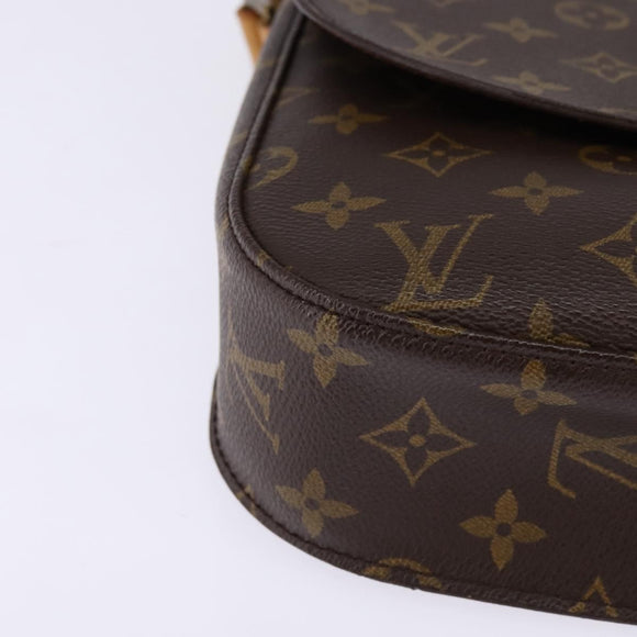 LOUIS VUITTON Monogram Saint Cloud GM Shoulder Bag M51242 LV Auth ep11278