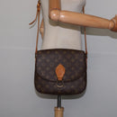 LOUIS VUITTON Monogram Saint Cloud GM Shoulder Bag M51242 LV Auth ep11278-24