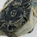 LOUIS VUITTON Monogram Denim Pouch Shoulder Bag Blue M95382 LV Auth ep11281-17