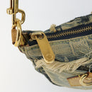 LOUIS VUITTON Monogram Denim Pouch Shoulder Bag Blue M95382 LV Auth ep11281-18