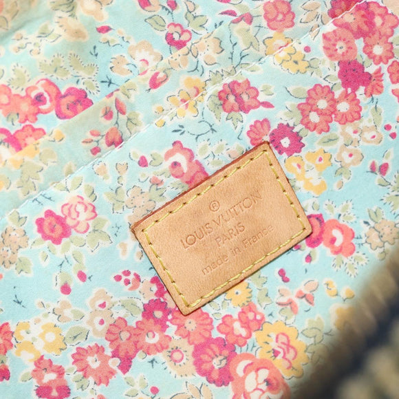 LOUIS VUITTON Monogram Denim Pouch Shoulder Bag Blue M95382 LV Auth ep11281