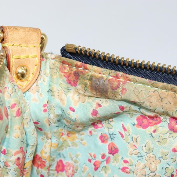 LOUIS VUITTON Monogram Denim Pouch Shoulder Bag Blue M95382 LV Auth ep11281