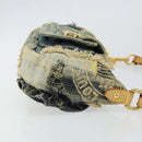 LOUIS VUITTON Monogram Denim Pouch Shoulder Bag Blue M95382 LV Auth ep11281-3