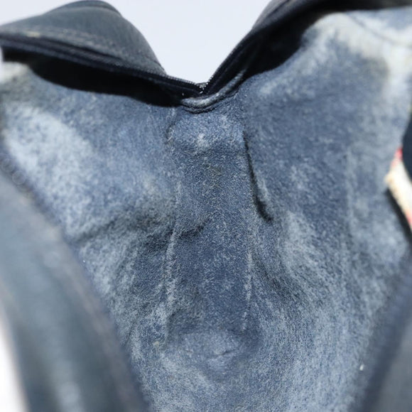 GUCCI GG Supreme Sherry Line Shoulder Bag PVC Navy Gold 10 02 055 Auth ep11283