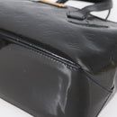LOUIS VUITTON Vernis Wilshire PM Tote Bag Blue Infini M91451 LV Auth ep11286-9