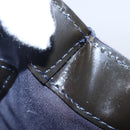 LOUIS VUITTON Vernis Wilshire PM Tote Bag Blue Infini M91451 LV Auth ep11286-12