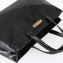 LOUIS VUITTON Vernis Wilshire PM Tote Bag Blue Infini M91451 LV Auth ep11286-6