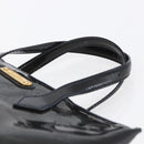 LOUIS VUITTON Vernis Wilshire PM Tote Bag Blue Infini M91451 LV Auth ep11286-8