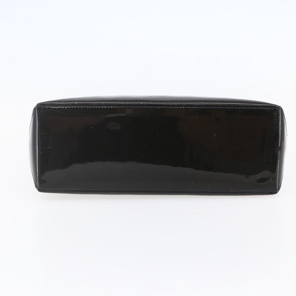 LOUIS VUITTON Vernis Wilshire PM Tote Bag Blue Infini M91451 LV Auth ep11286