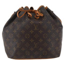 LOUIS VUITTON Monogram Petit Noe Shoulder Bag M42226 LV Auth ep11288-13